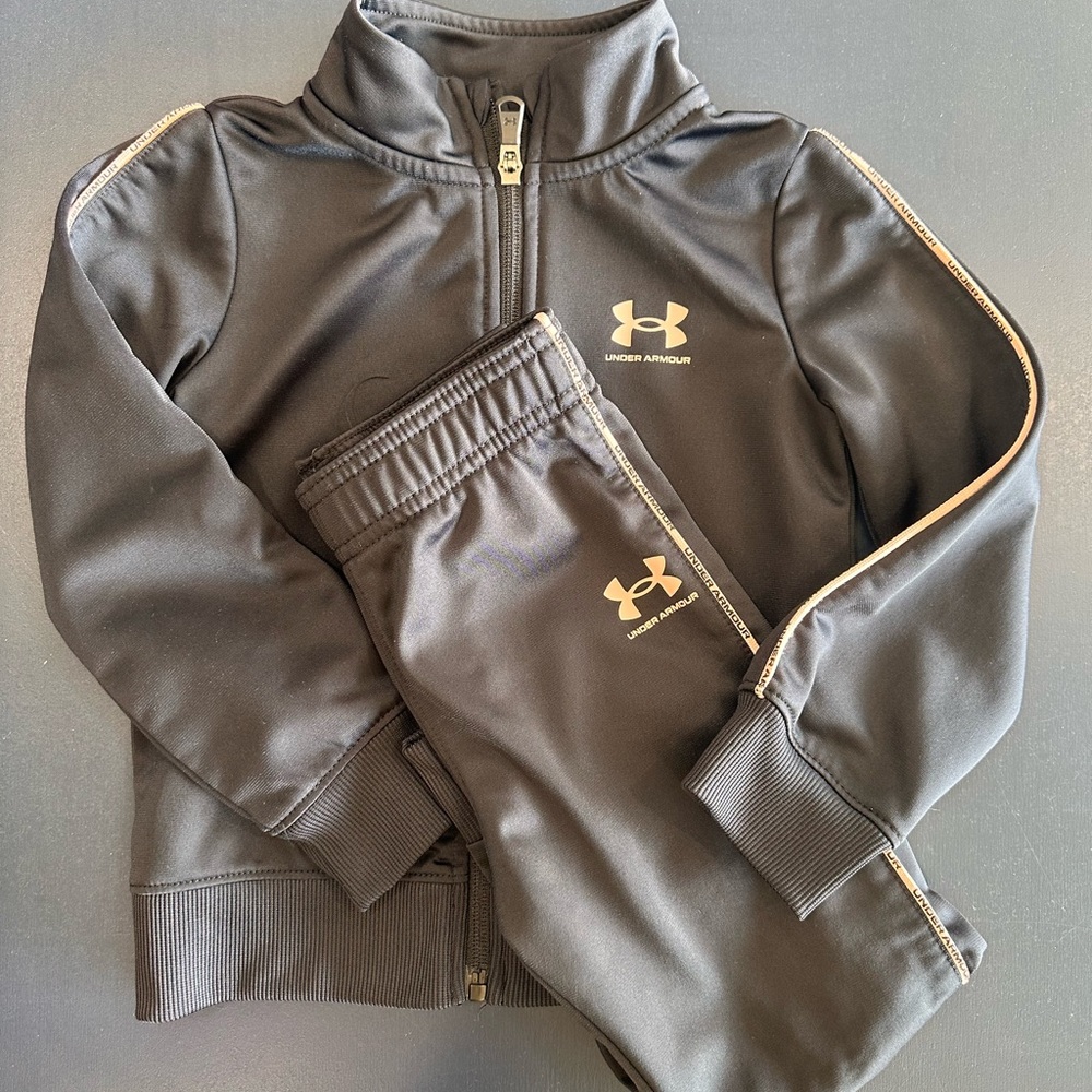 Under Armour Kids' Gray Tracksuit